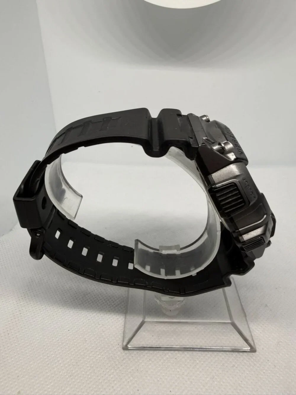 Casio W-735H Men's Black Digital Sport Watch 100M WR Vibe Alarm AS-IS - Picture 7 of 11